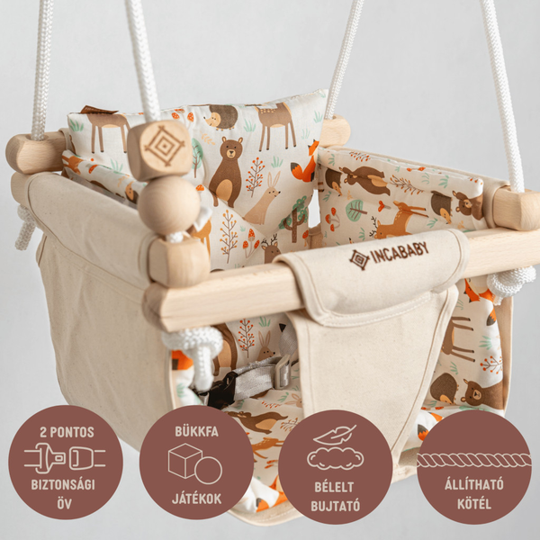 INCABABY Babahinta Junior Premium Forest Friends