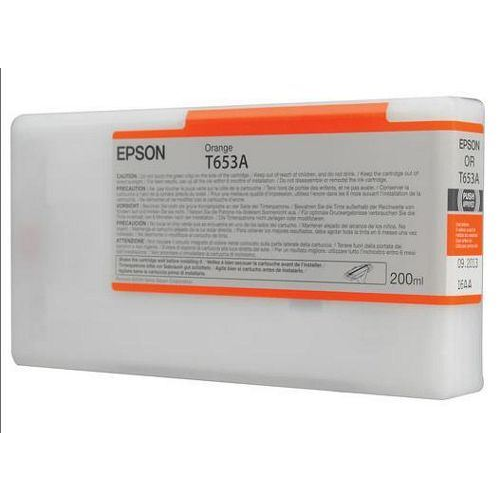Epson T653A Orange Ink Cartridge (200ml) cartucho de tinta 1 pieza(s) Original Naranja