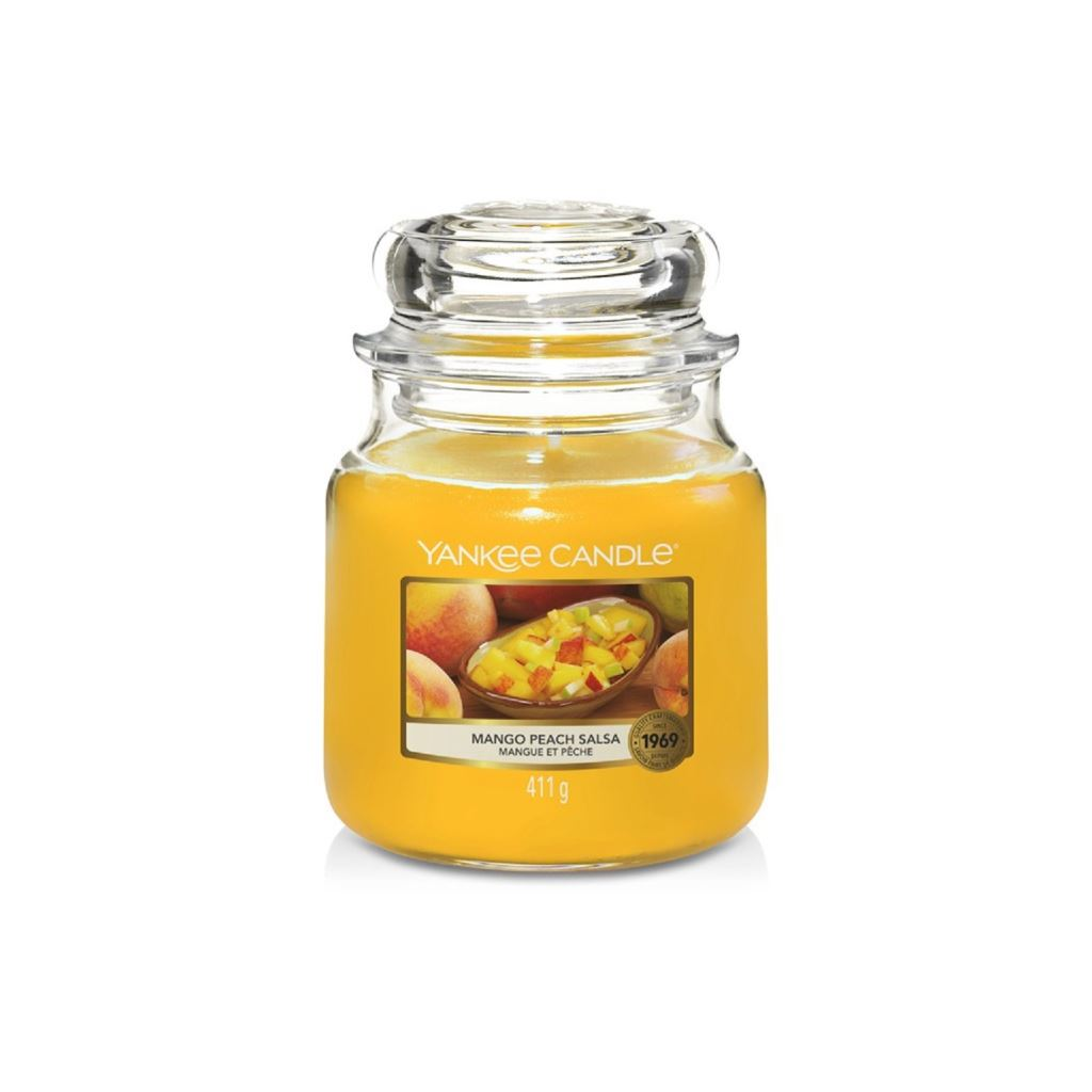 Yankee Candle Mango Peach Salsa Classic Közepes gyertya (15777 ) (15777)