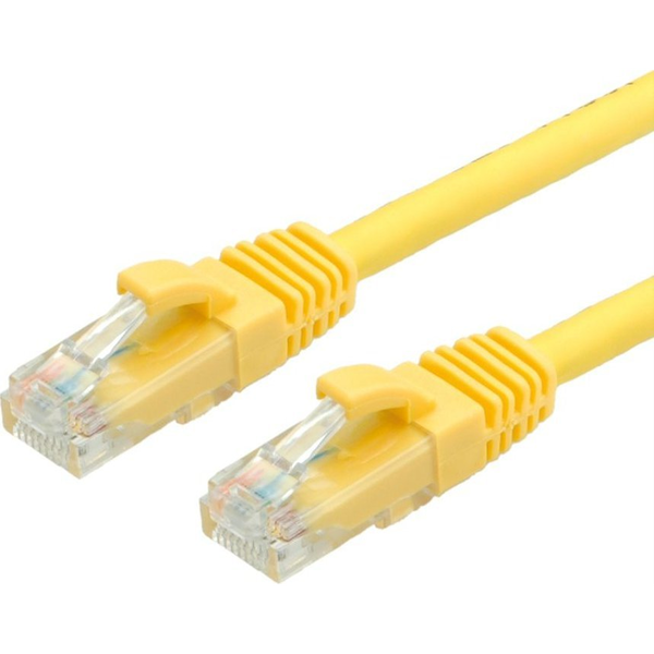 Patchcord Value U/UTP 6a RJ45 / RJ45 1,5 m žlutý