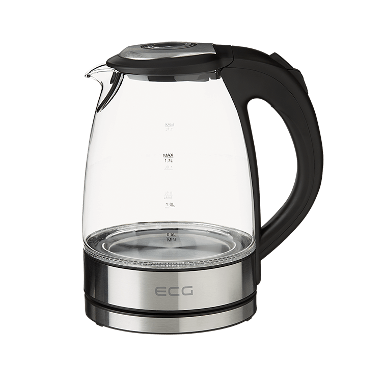 ECG RK 1776 Glass 1.7L Vízforraló (RK-1776 GLASS)