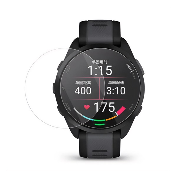 gigapack Kijelzővédő üveg 2db (9H) ÁTLÁTSZÓ Garmin Forerunner 165 Music / Forerunner 165 (GP-155771)