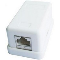 Conteg UTA5110 Falra szerelhető UTP Cat5e fali aljzat (UTA5110)