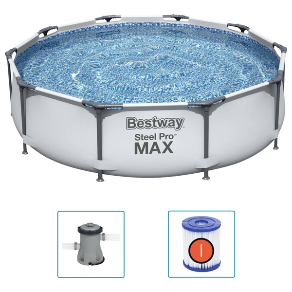 Bestway Steel Pro 56408 piscine hors sol Rond 4678 L