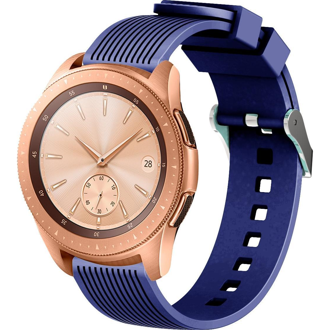 Devia Deluxe Sport Pótszíj Univerzális, Csíkos, Sötétkék (GSM0110006)