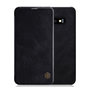 NILLKIN QIN tok álló, bőr hatású (FLIP, oldalra nyíló, bankkártya tartó) FEKETE [Samsung Galaxy S10e (SM-G970)]