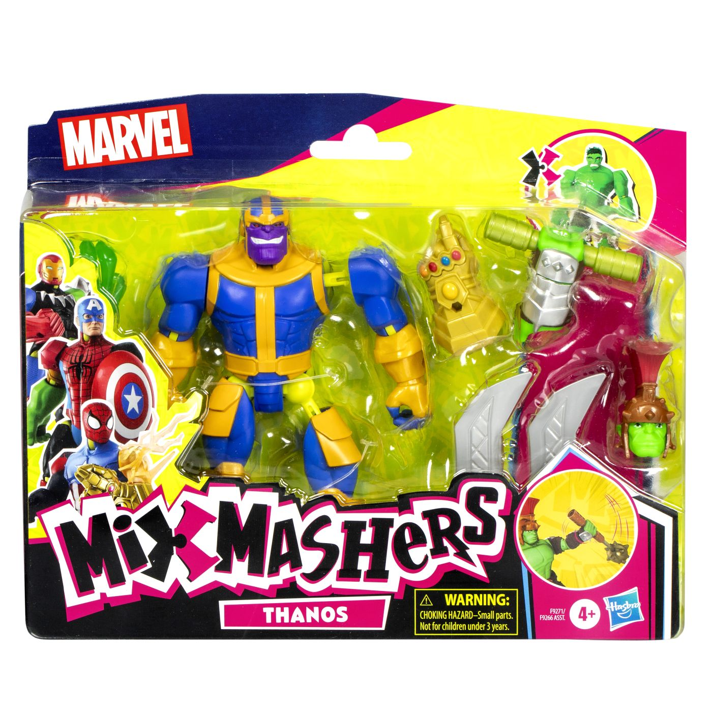 Marvel MixMashers Avengers Thanos Mix-&-Match (F9266_F9271)