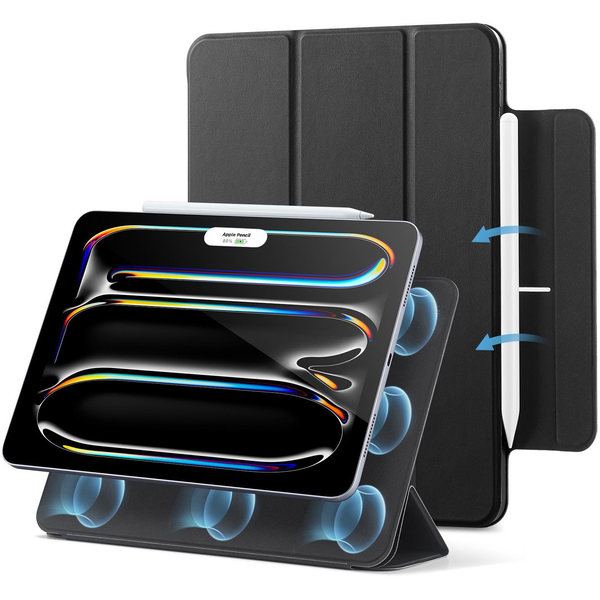 ESR Rebound Magnetic Case, Compatible with iPad Pro 13 (2024), Black