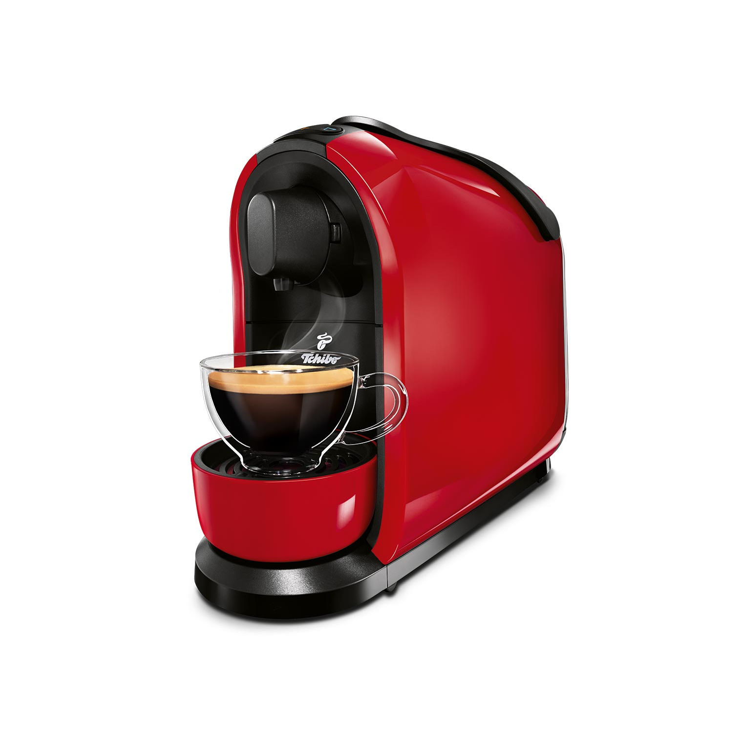 TCHIBO Cafissimo Pure Kapszulás Kávéfőző - Piros (326531)