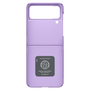 Samsung Galaxy Z Flip4 SM-F721B, husa din plastic, Spigen Airskin, ultra-subtire, violet (124210)