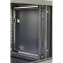 Intellinet 711975 шкаф за монтиране на апаратура 15U Поставка монтирана в стена Черен