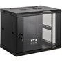 Intellinet 711975 шкаф за монтиране на апаратура 15U Поставка монтирана в стена Черен