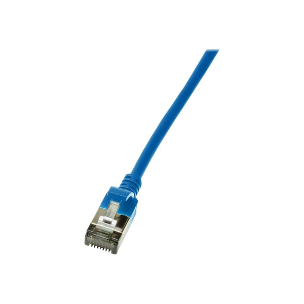 LogiLink Ultraflex SlimLine - patch cable - 2 m - blue, RAL 5015