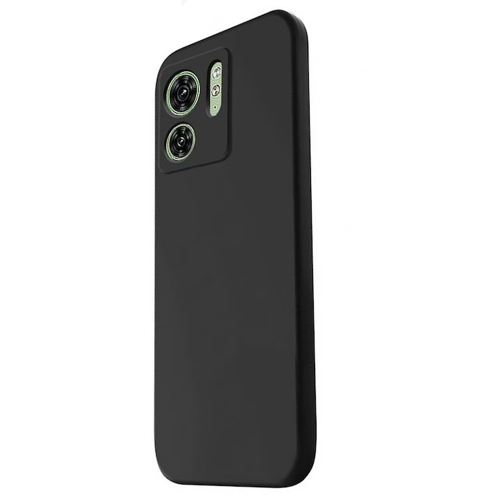 Premium szilikon tok, Motorola Edge 40 5G, Fekete (CEL-PREM-MOTO-E40-BK)
