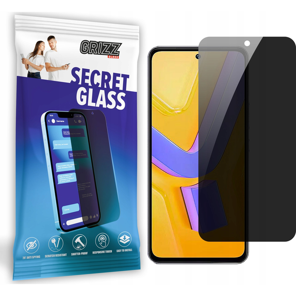  GrizzGlass Szkło prywatyzujące GrizzGlass SecretGlass do Vivo V30 SE