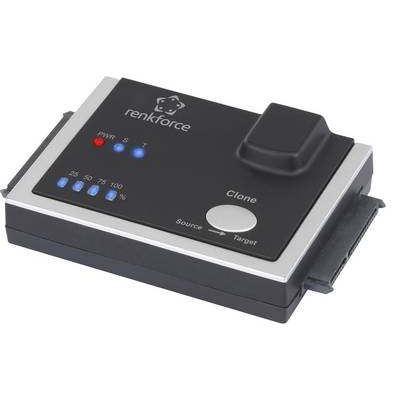 Merevlemez másoló állomás, klón-adapter Renkforce SATA (RF-3390044)