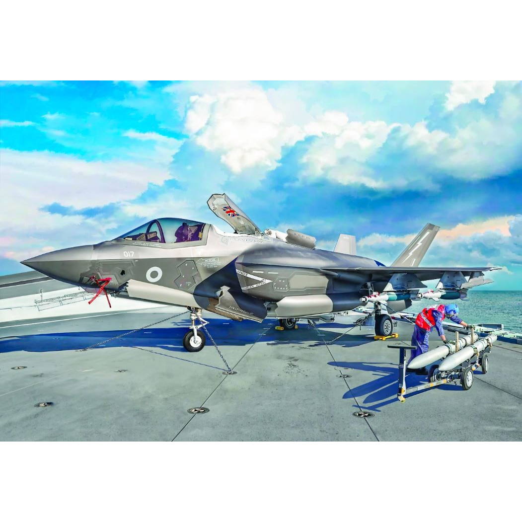 Italeri F-35B Lightning II vadászrepülőgép műanyag modell (1:48) (2810)