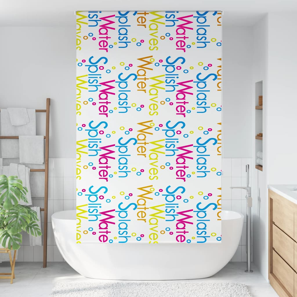 zuhanyzó redőny 130x240 cm szövet szélessége 126 cm (4014916)