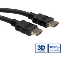 VALUE HDMI High Speed Kabel mit Ethernet schwarz 1m