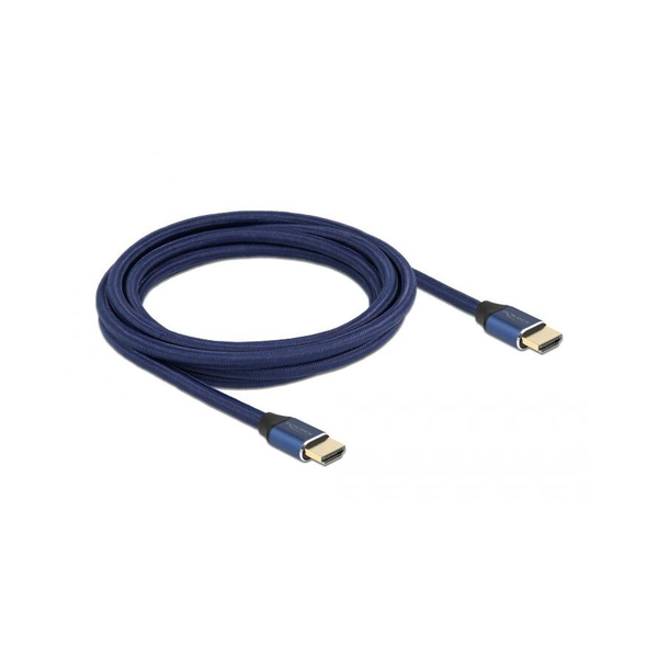 DELOCK Ultra High Speed HDMI Kabel 48 Gbps 8K 60 Hz blau 3m