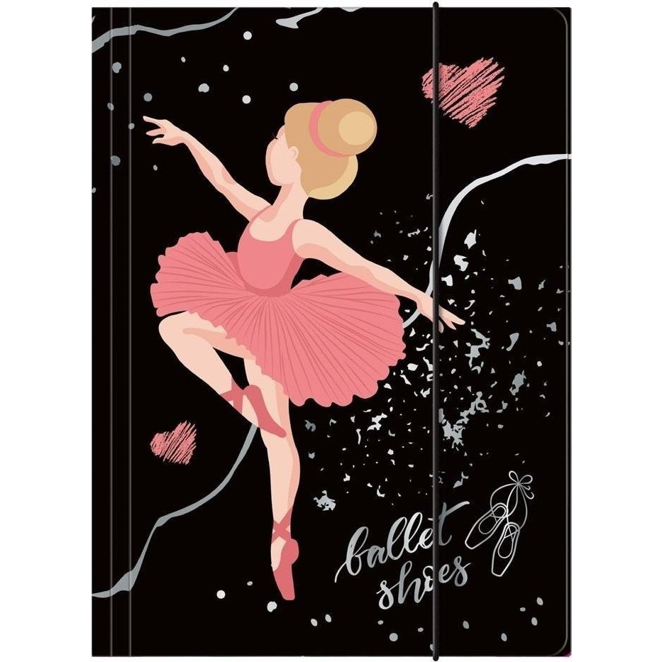 Balerina A/4 Gumis Mappa - Ballet Shoes (TGA4BL11)