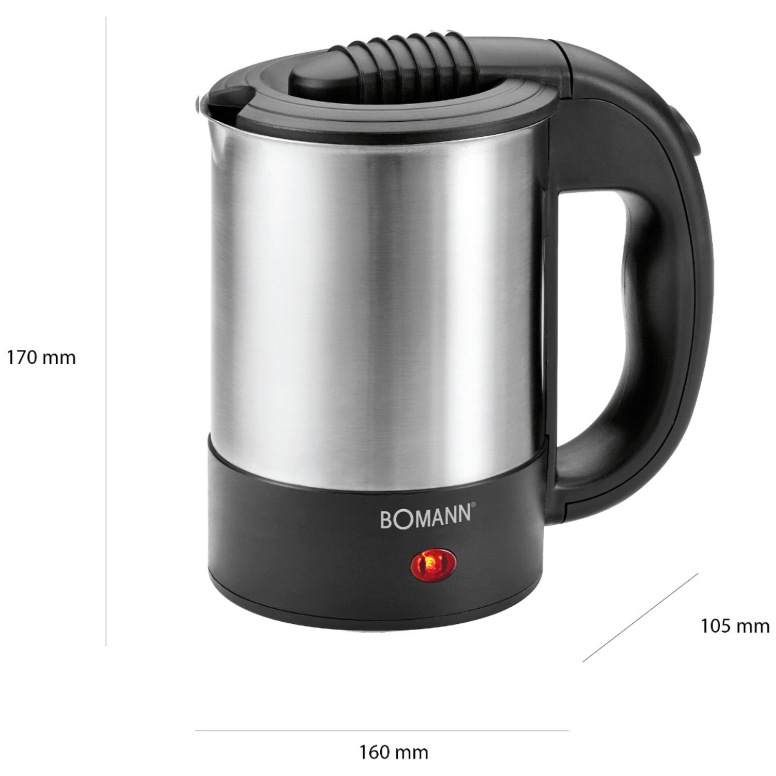 Bomann WKR 1162 CB 0.5L Vízforraló (611621)