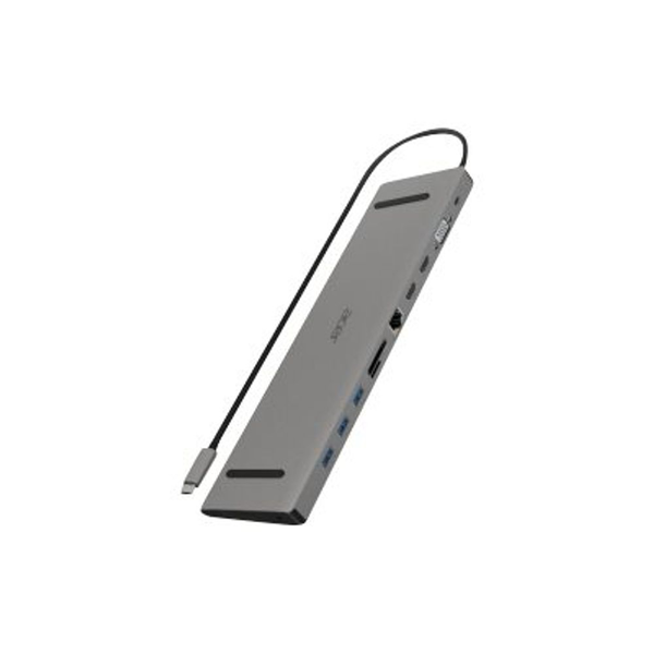 Acer ACG-DCK-C-1 Bedraad USB 3.2 Gen 1 (3.1 Gen 1) Type-C Grijs