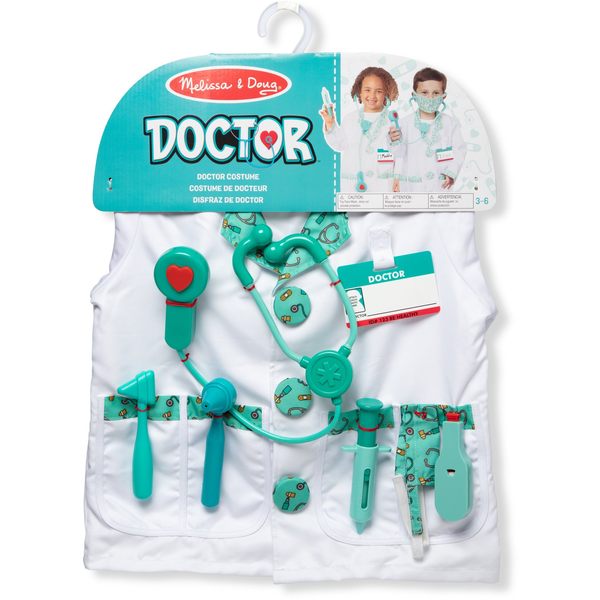 Melissa & Doug MPP RLP Doctor Rl Ply Costume Set GML Costum fantezie Copil Unisex Costumație