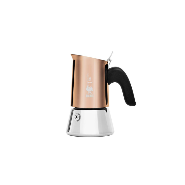 Espressor de cafea, Bialetti, Venus, Inox, 90 ml, 2 cesti, Argintiu/Cupru