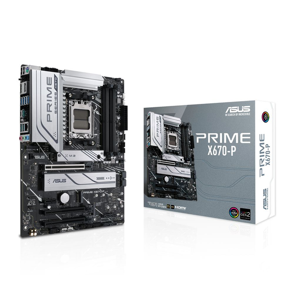 ASUS PRIME X670-P AMD X670 Zásuvka AM5 ATX
