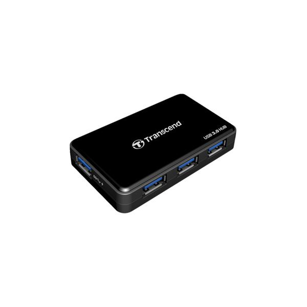 Transcend HUB3 USB3.0 HUB fekete (TS-HUB3K) (TS-HUB3K)