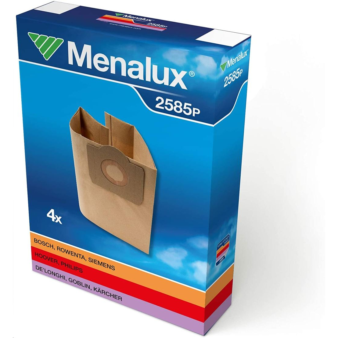 Menalux 2585P papír porzsák 4db (Menalux 2585P)