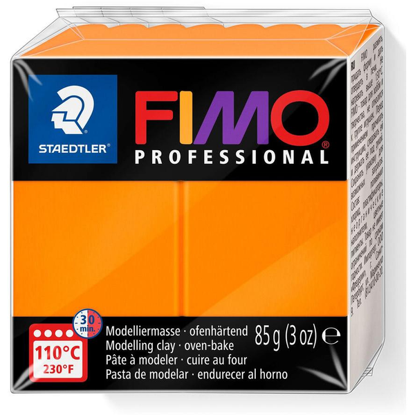 Staedtler FIMO Professional Égethető gyurma 85g - Narancssárga