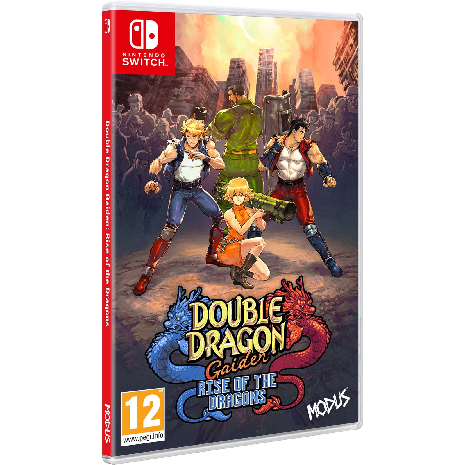 Double Dragon Gaiden: Rise of the Dragons - Nintendo Switch (PC - Dobozos játék)