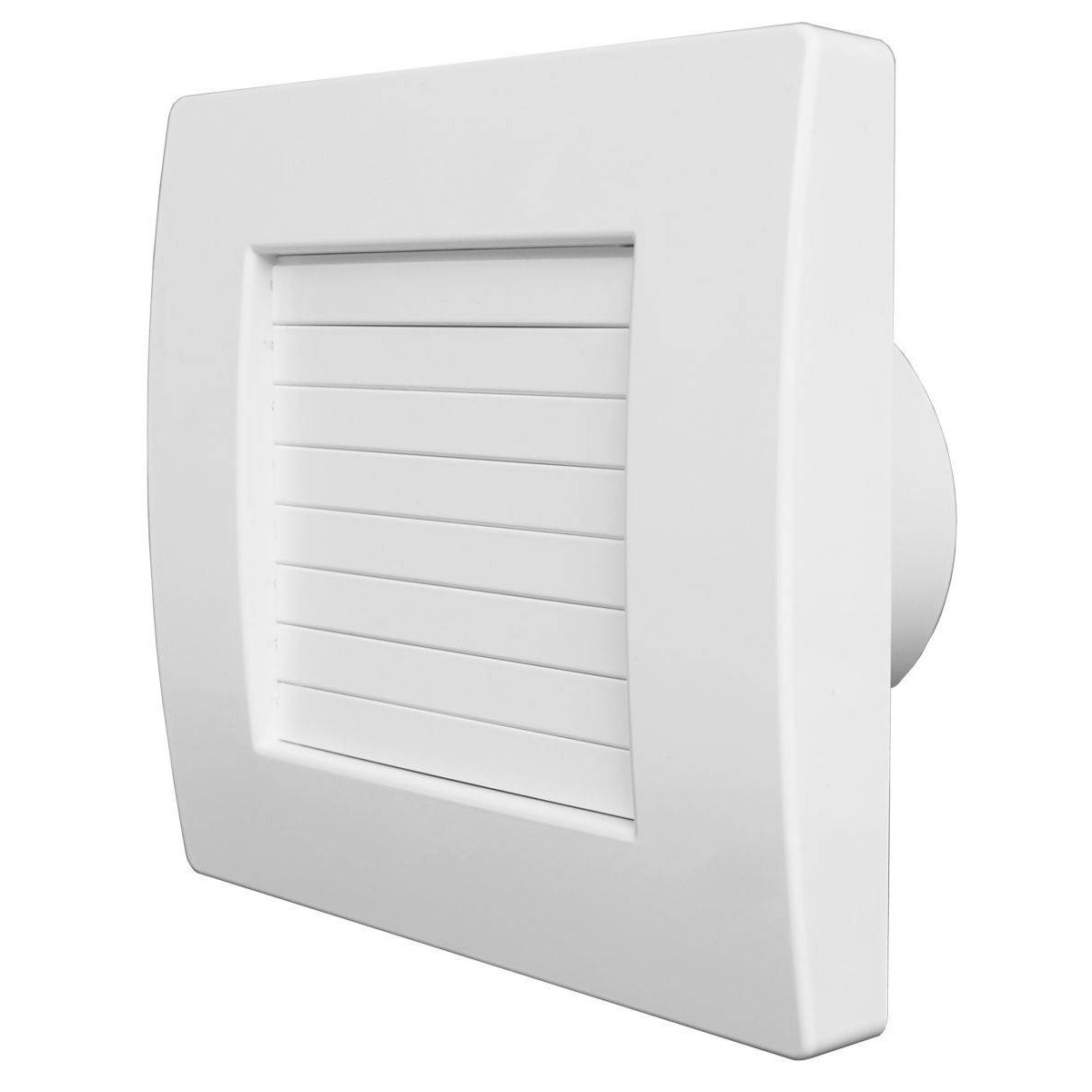 Aerauliqa QA-100T BB ventilátor automata előlapzárással, utószellőztető funkcióval Aerauliqa QA-100T BB ventilátor automata előlapzárással, utószellőztető funkcióval
