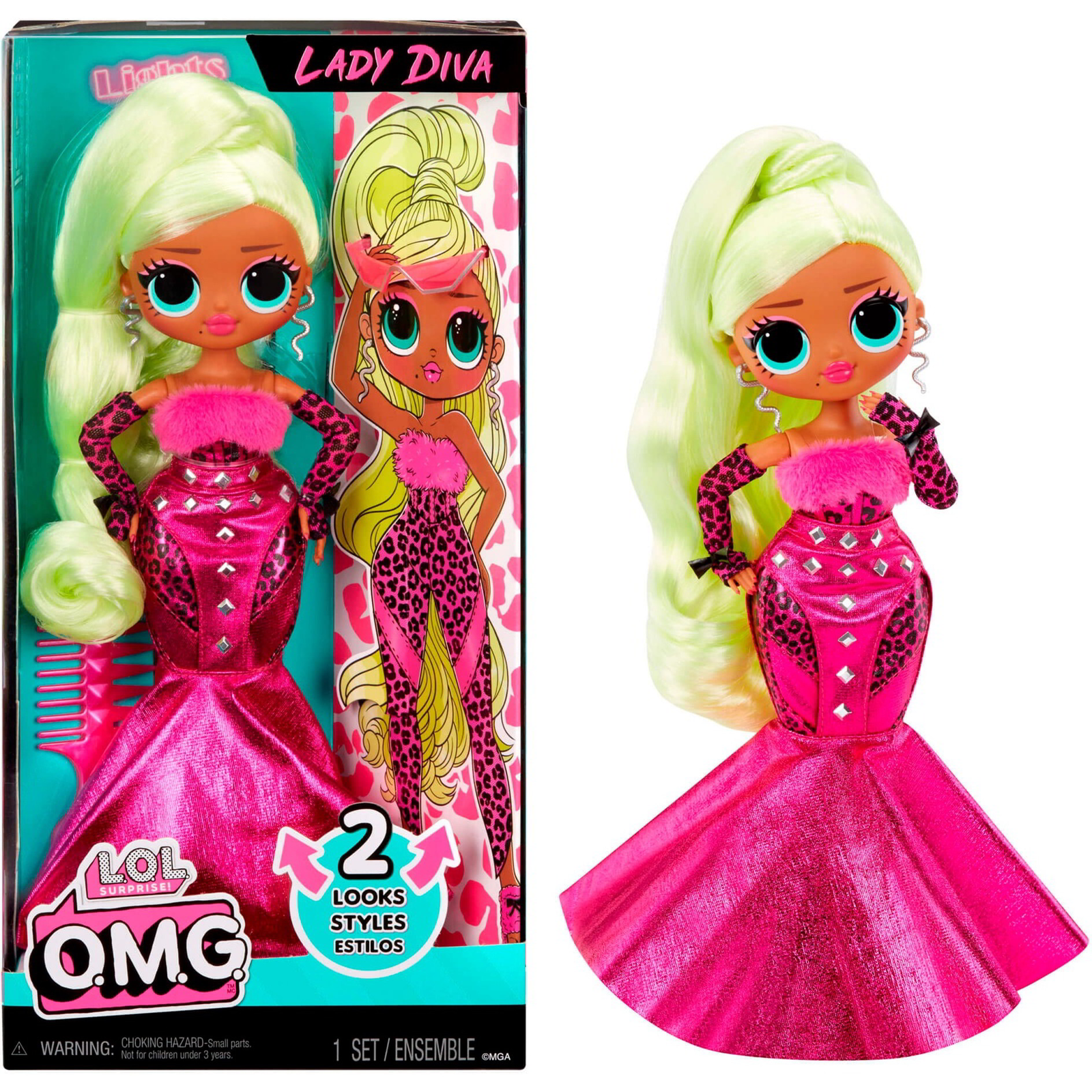 L.O.L. Surprise! OMG HoS Doll - Lady Diva (591597EUC)