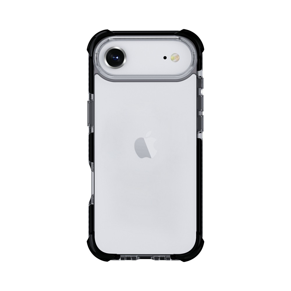 iPhone 17 Air ütésálló szilikon hátlap, Fekete (CEL-SCK-IPH17A-BK)