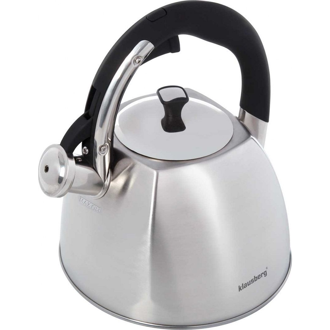 Klausberg Elektromos Teáskanna Sípszóval Inox 2.2L KB-7409 (KB-7409)