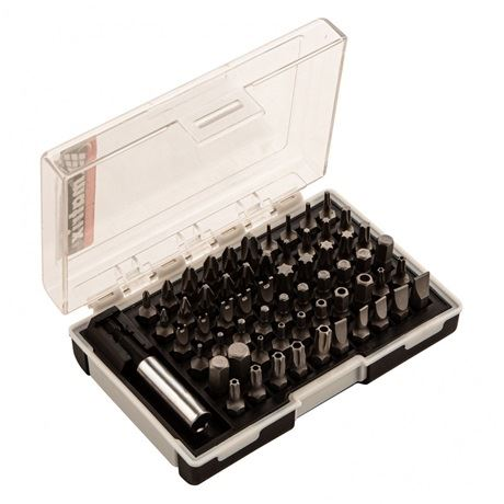 MTX bitfej készlet mágneses tartóval 61db (113879) (MTX113879)