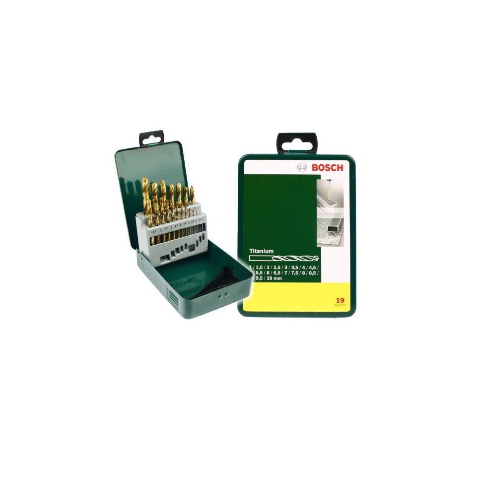 Bosch Prom 19-tlg. Metallbohrer HSS-TiN| 2607017152 Fúró készlet 19 db (2607017152)