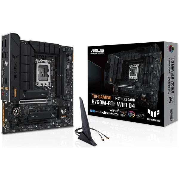 ASUS TUF GAMING B760M-BTF WIFI D4 Intel B760 LGA 1700 micro ATX