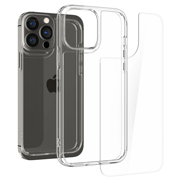 Spigen Quartz Hybrid Apple iPhone 13 Pro tok átlátszó (ACS03271)