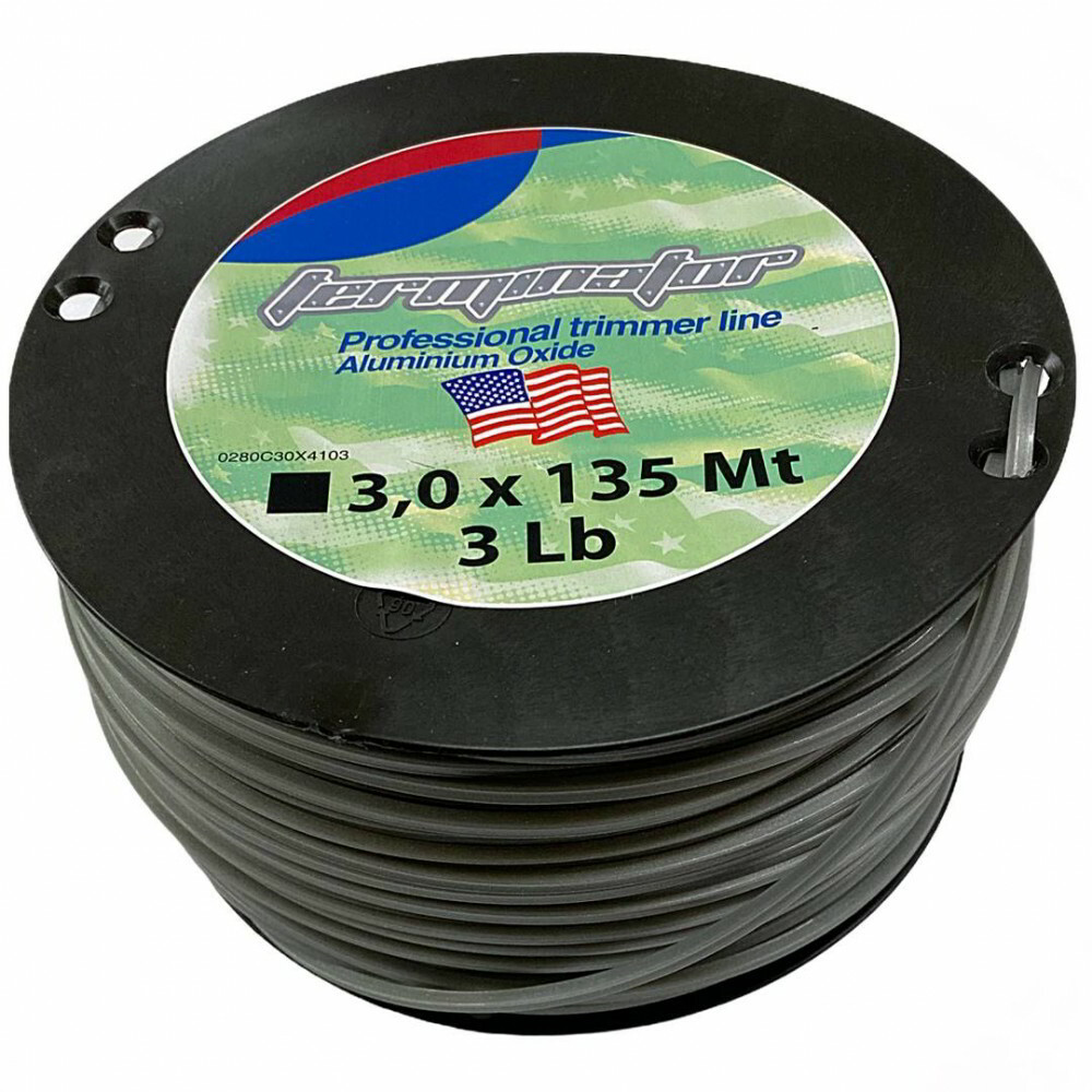 Terminator 3.0mm Szögletes damil (135m) (FIN/T/3.0/1.36A)