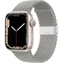 Crong Wave Band Apple Watch Series 7/6/3/SE/Nike Szövet pánt 38/40/41mm - Szürke