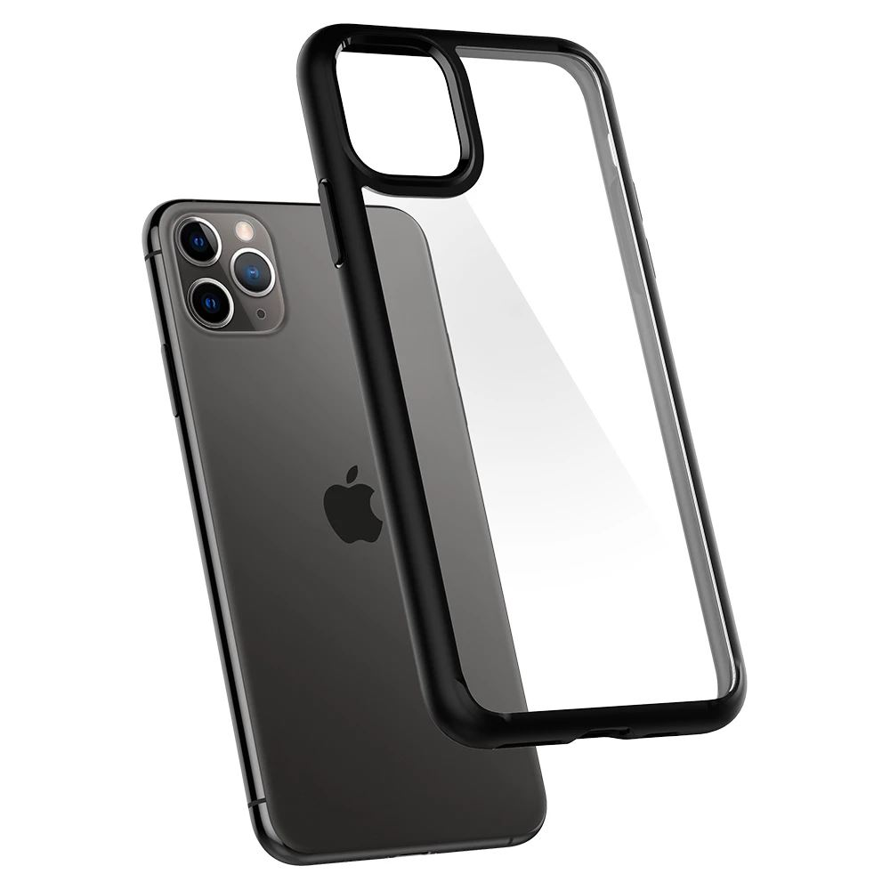 Spigen Ultra Hybrid Apple iPhone 11 Pro hátlaptok átlátszó-fekete (077CS27234) (077CS27234)