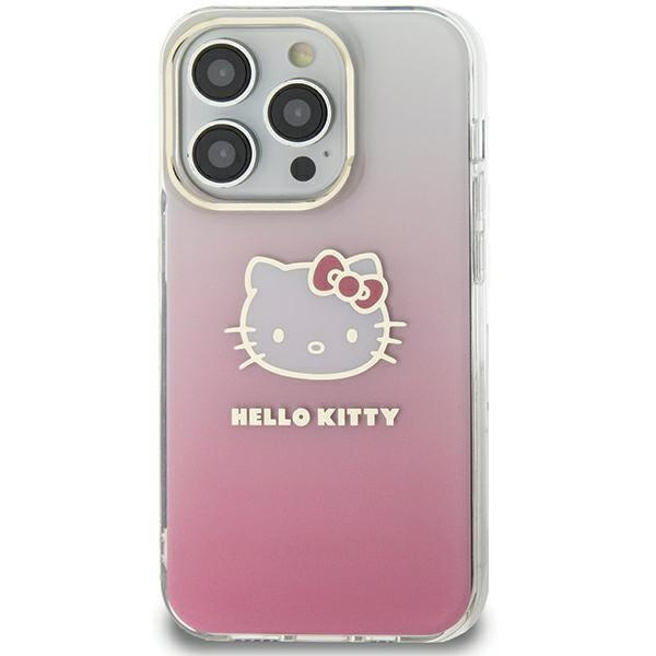 Hello Kitty IML Gradient Electrop Kitty Head Samsung A55 A556 telefon tok - Pink (HKHCSA55HDGKEP)