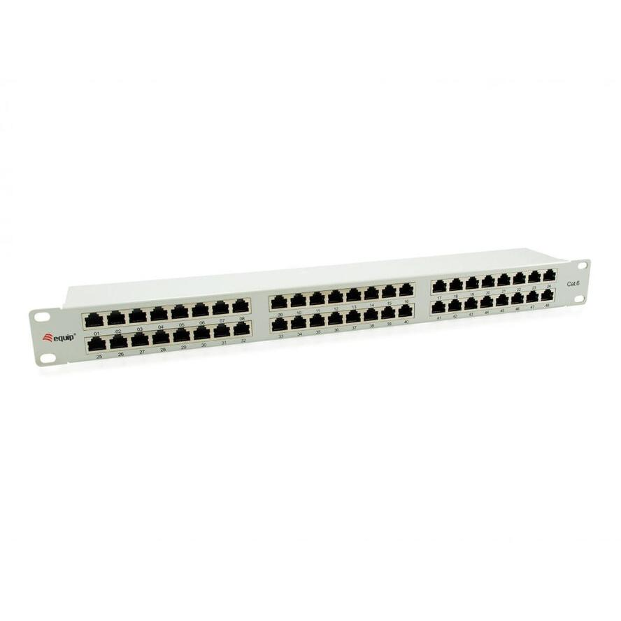 Equip Patchpanel 48x RJ45 Cat6 19