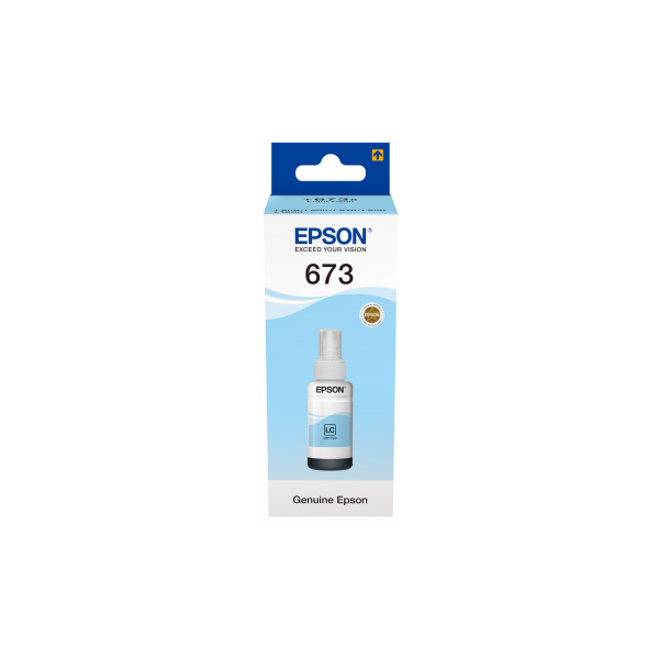 Epson T6735 blækpatron 1 stk Original Standard udbytte Lys cyan