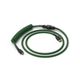 Glorious USB-C billentyűzet spirálkábel zöld (GLO-CBL-COIL-FG)