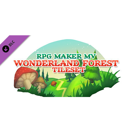 RPG Maker MV - Wonderland Forest Tileset